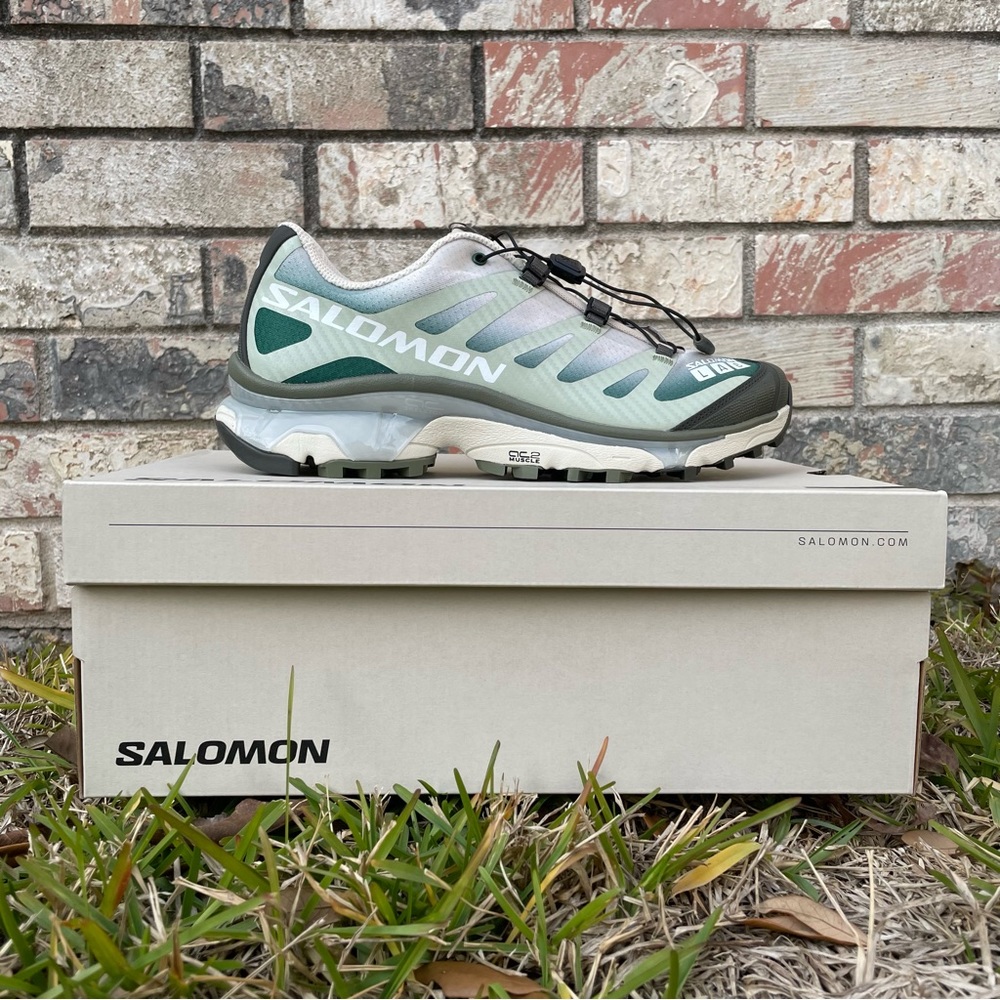 Size 8.5m (10w) - Salomon XT-4 OG x Norte - Grass Stained - Brand New DS